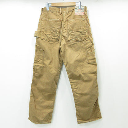 The REAL McCOY'S | ザリアルマッコイズ ダックダブルニーペインターパンツ USED加工ワークパンツ ダメージ加工 パンツ 7063 ライトブラウン ベージュ系 サイズ：32【三重本店】