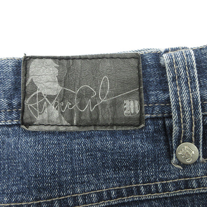 MAKAVELI | マキャヴェリ(マキャベリ) 2PAC トゥパック(ツーパック) ペイントジップフライデニムパンツ デニムパンツ ブルー サイズ：40【三重本店】