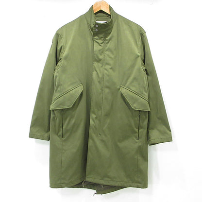 BEAUTY & YOUTH UNITED ARROWS | ビューティーアンドユースユナイテッドアローズ × KOMATSU コマツ スタンドカラーコート フィッシュテール その他アウター 1225-104-8196 カーキグリーン サイズ：M【三重本店】