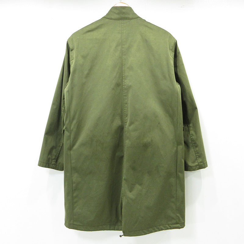BEAUTY & YOUTH UNITED ARROWS | ビューティーアンドユースユナイテッドアローズ × KOMATSU コマツ スタンドカラーコート フィッシュテール その他アウター 1225-104-8196 カーキグリーン サイズ：M【三重本店】