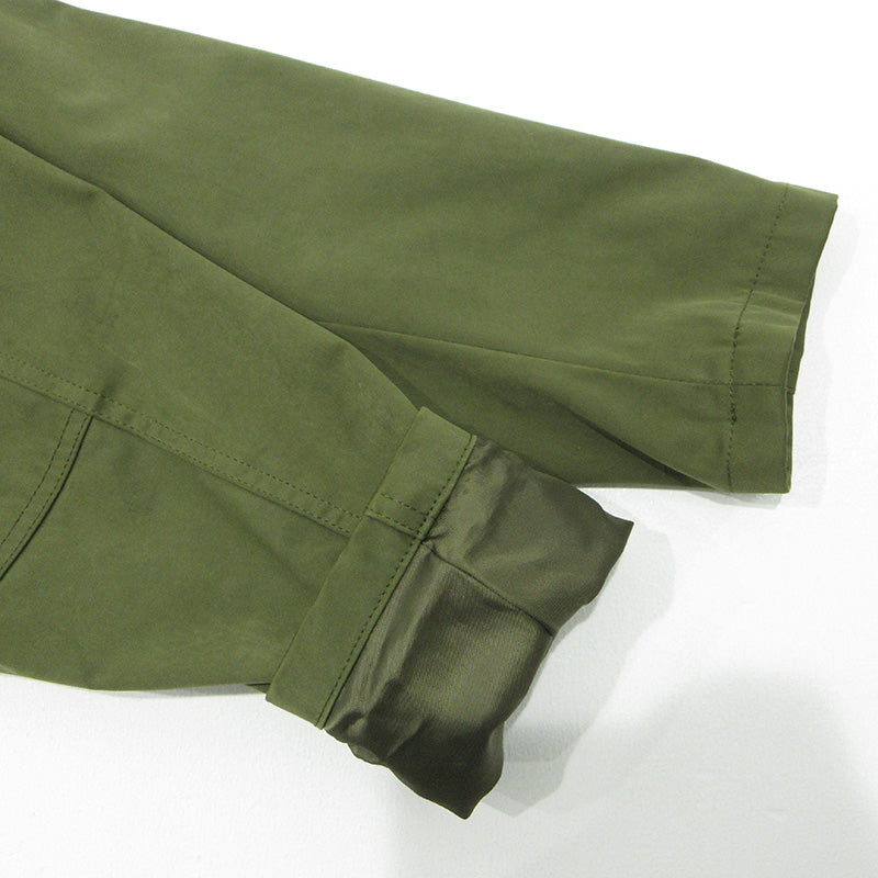 BEAUTY & YOUTH UNITED ARROWS | ビューティーアンドユースユナイテッドアローズ × KOMATSU コマツ スタンドカラーコート フィッシュテール その他アウター 1225-104-8196 カーキグリーン サイズ：M【三重本店】