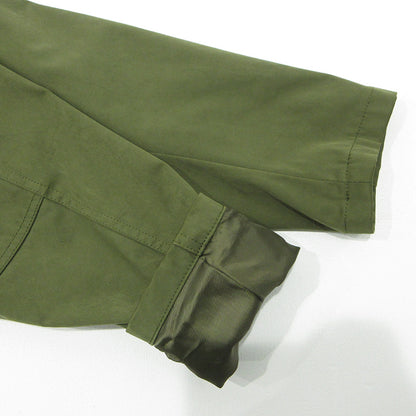 BEAUTY & YOUTH UNITED ARROWS | ビューティーアンドユースユナイテッドアローズ × KOMATSU コマツ スタンドカラーコート フィッシュテール その他アウター 1225-104-8196 カーキグリーン サイズ：M【三重本店】