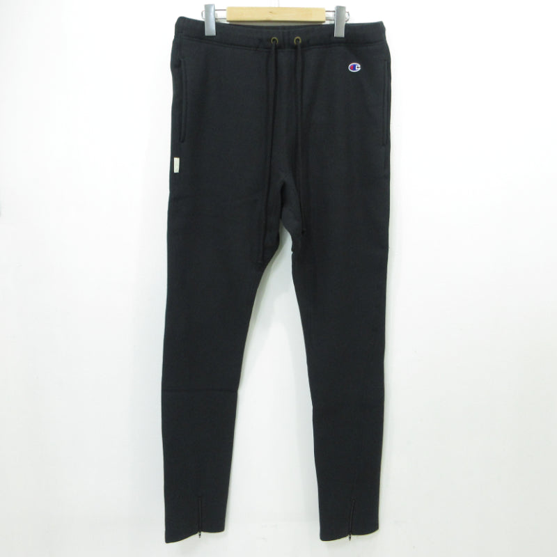 N.HOOLYWOOD | エヌハリウッド REVERSE WEAVE Long Pants パンツ C8-V205 ブラック サイズ：XL【三重本店】