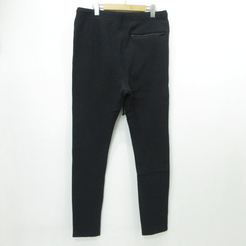 N.HOOLYWOOD | エヌハリウッド REVERSE WEAVE Long Pants パンツ C8-V205 ブラック サイズ：XL【三重本店】