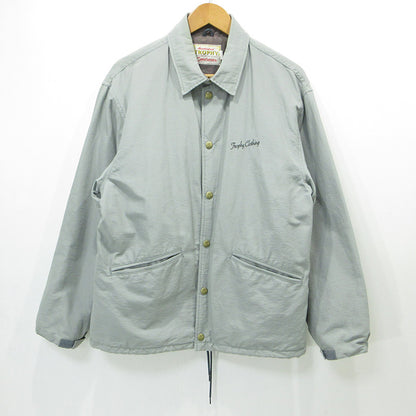TROPHY CLOTHING | トロフィークロージング Warm Up Jacket ウォームアップジャケット ロゴ刺繍コーチジャケット その他アウター グレー サイズ：42【三重本店】