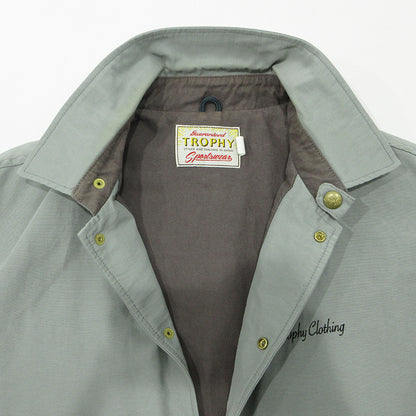 TROPHY CLOTHING | トロフィークロージング Warm Up Jacket ウォームアップジャケット ロゴ刺繍コーチジャケット その他アウター グレー サイズ：42【三重本店】