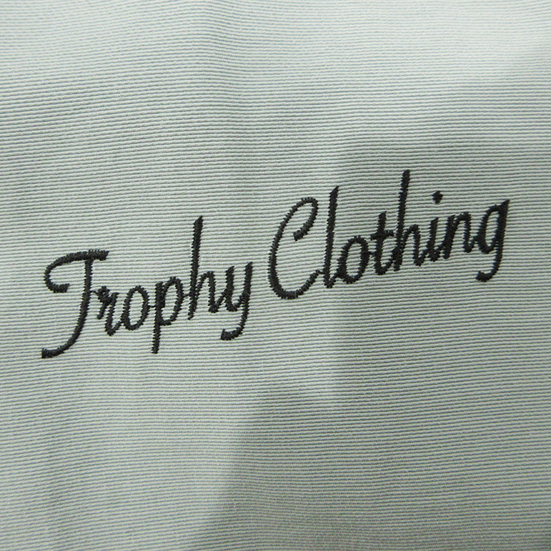 TROPHY CLOTHING | トロフィークロージング Warm Up Jacket ウォームアップジャケット ロゴ刺繍コーチジャケット その他アウター グレー サイズ：42【三重本店】