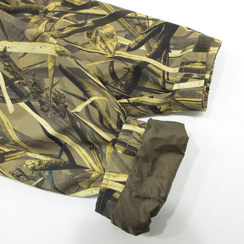 Columbia | コロンビア × BEAMS ビームス別注 SAUVIE ISLAND JACKET ソーヴィーアイランドジャケット 撥水総柄ハンティングジャケット マウンテンパーカー PM0864 ライトブラウン×ベージュ マルチカラー カモ サイズ：XL【三重本店】