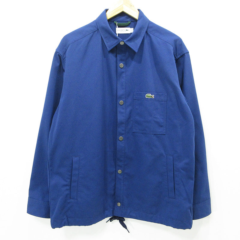 LACOSTE | ラコステ 防風撥水シャツジャケット その他アウター CH006J ブルー サイズ：41【三重本店】