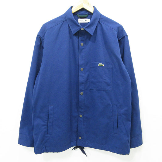 LACOSTE | ラコステ 防風撥水シャツジャケット その他アウター CH006J ブルー サイズ：41【三重本店】