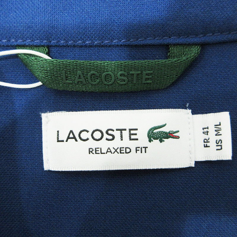 LACOSTE | ラコステ 防風撥水シャツジャケット その他アウター CH006J ブルー サイズ：41【三重本店】
