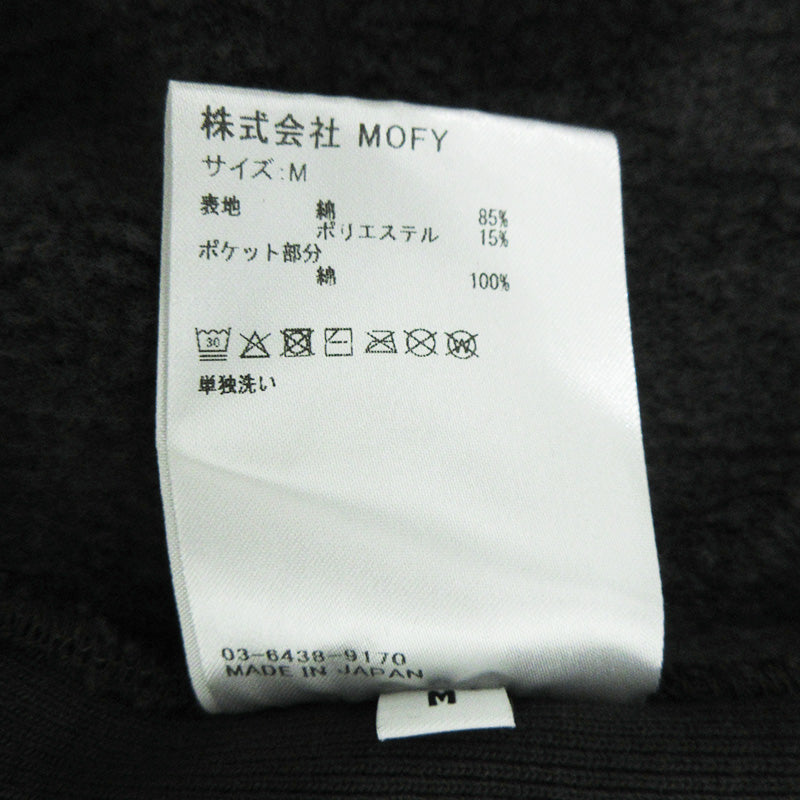 SEQUEL | シークエル CREW NECK SWEAT クルーネックスウェット ロゴ刺繍裏起毛長袖スウェットシャツ スウェット チャコールグレー サイズ：M【三重本店】