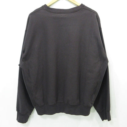 SEQUEL | シークエル CREW NECK SWEAT クルーネックスウェット ロゴ刺繍裏起毛長袖スウェットシャツ スウェット チャコールグレー サイズ：M【三重本店】