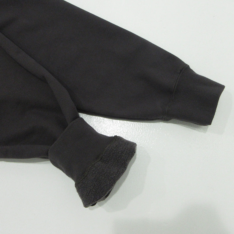 SEQUEL | シークエル CREW NECK SWEAT クルーネックスウェット ロゴ刺繍裏起毛長袖スウェットシャツ スウェット チャコールグレー サイズ：M【三重本店】