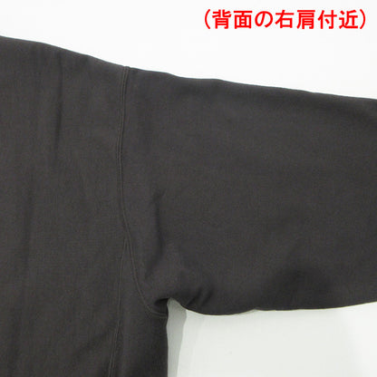 SEQUEL | シークエル CREW NECK SWEAT クルーネックスウェット ロゴ刺繍裏起毛長袖スウェットシャツ スウェット チャコールグレー サイズ：M【三重本店】