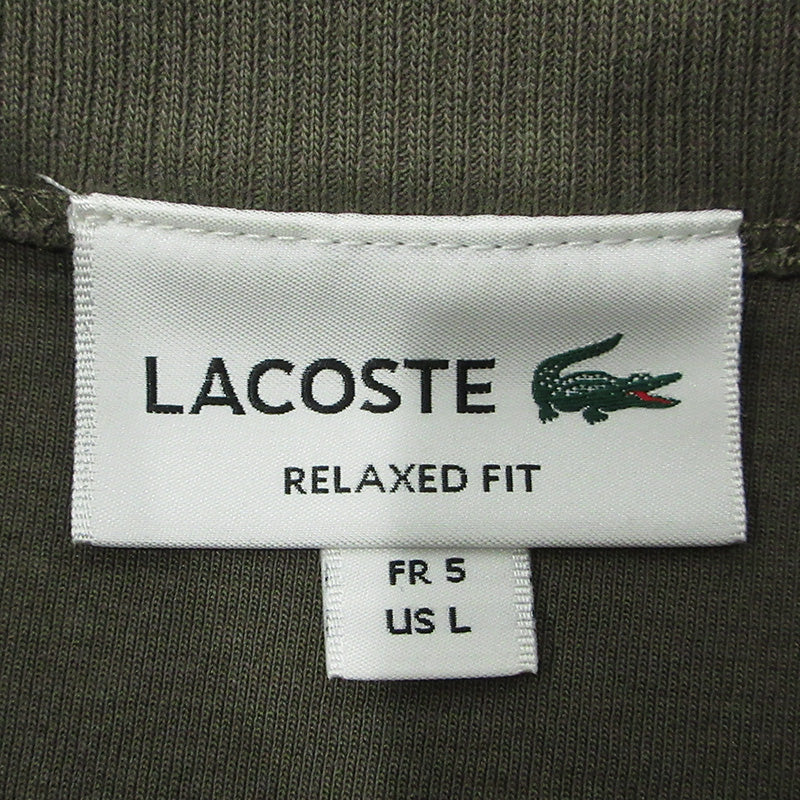 LACOSTE | ラコステ ロゴワッペン長袖スウェットシャツ スウェット SH9359 カーキグリーン サイズ：表記サイズ(US)【三重本店】