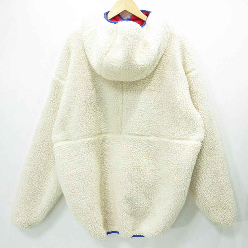 SAPEur | サプール FUTURE PILE JACKET フューチャーパイルジャケット ボアジャケット フリースジップパーカー その他アウター ホワイト アイボリー 生成り サイズ：XL【三重本店】