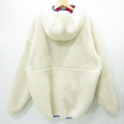 SAPEur | サプール FUTURE PILE JACKET フューチャーパイルジャケット ボアジャケット フリースジップパーカー その他アウター ホワイト アイボリー 生成り サイズ：XL【三重本店】