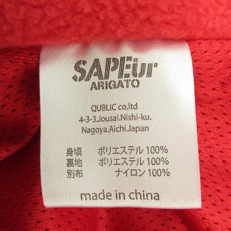SAPEur | サプール FUTURE PILE JACKET フューチャーパイルジャケット ボアジャケット フリースジップパーカー その他アウター ホワイト アイボリー 生成り サイズ：XL【三重本店】
