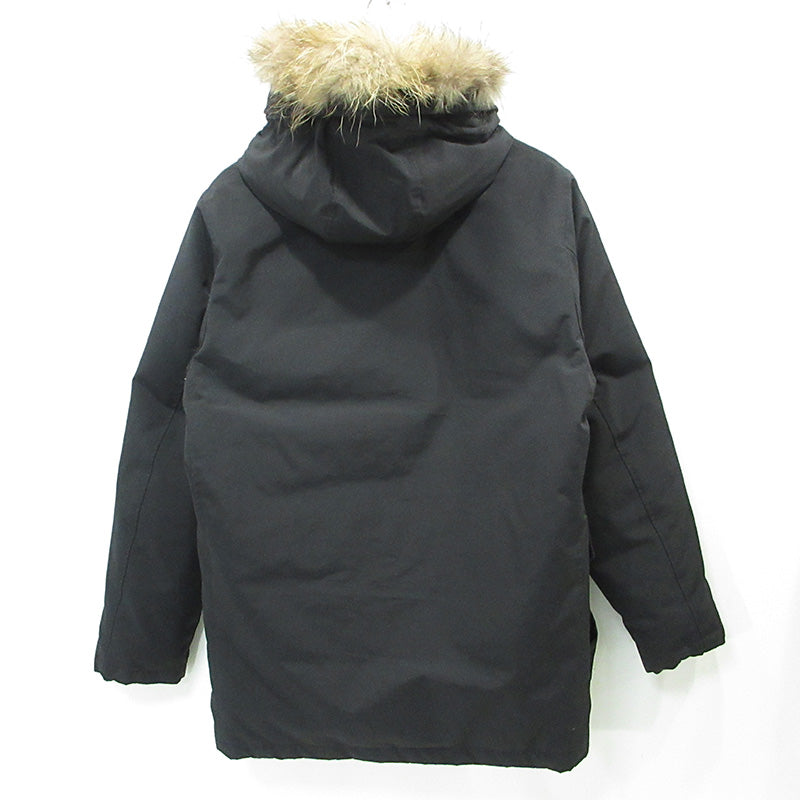Danton | ダントン タッサーダウンジャケット フード2WAYロゴワッペンダウンジャケット ダウンジャケット 19A-FA-002 JD-8535 ブラック サイズ：40【三重本店】