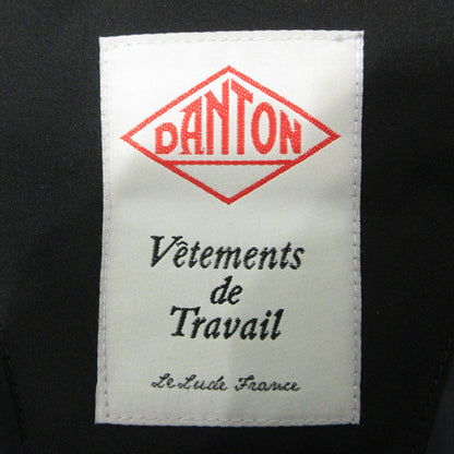 Danton | ダントン タッサーダウンジャケット フード2WAYロゴワッペンダウンジャケット ダウンジャケット 19A-FA-002 JD-8535 ブラック サイズ：40【三重本店】