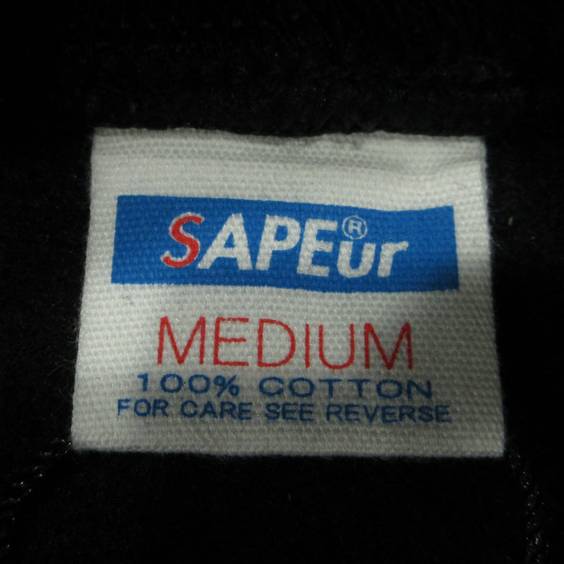 SAPEur | サプール パーカー a0025-368 ブラック サイズ：M【三重本店】