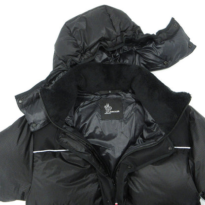 MONCLER | モンクレール GRENOBLE グルノーブル ALBIEZ アルビエツ 襟2WAY撥水ダウンジャケット 防風 ダウンジャケット J20971A00009 ブラック サイズ：1【三重本店】
