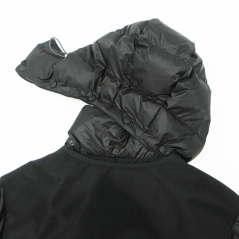 MONCLER | モンクレール GRENOBLE グルノーブル ALBIEZ アルビエツ 襟2WAY撥水ダウンジャケット 防風 ダウンジャケット J20971A00009 ブラック サイズ：1【三重本店】