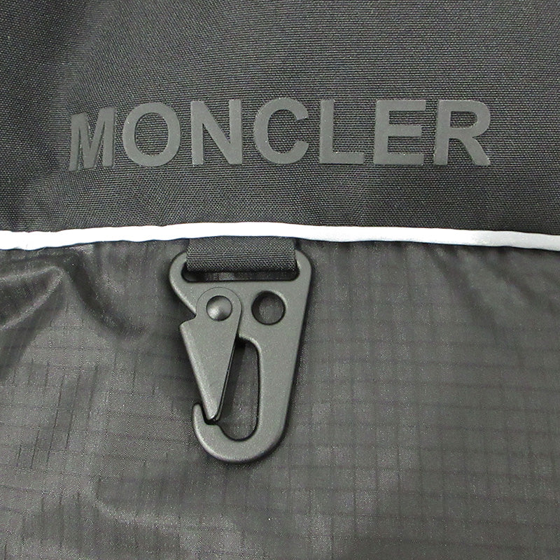 MONCLER | モンクレール GRENOBLE グルノーブル ALBIEZ アルビエツ 襟2WAY撥水ダウンジャケット 防風 ダウンジャケット J20971A00009 ブラック サイズ：1【三重本店】