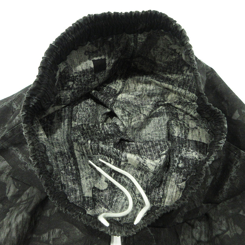Private brand by S.F.S | プライベートブランドバイエスエフシー RIPSTOP REALTREE CAMO OPEN HEM PANTS リップストップリアルツリーカモオープンヘムパンツ 総柄イージーパンツ ベンチレーション パンツ ブラック系 チャコールグレー サイズ：FreeSize【三重本店】