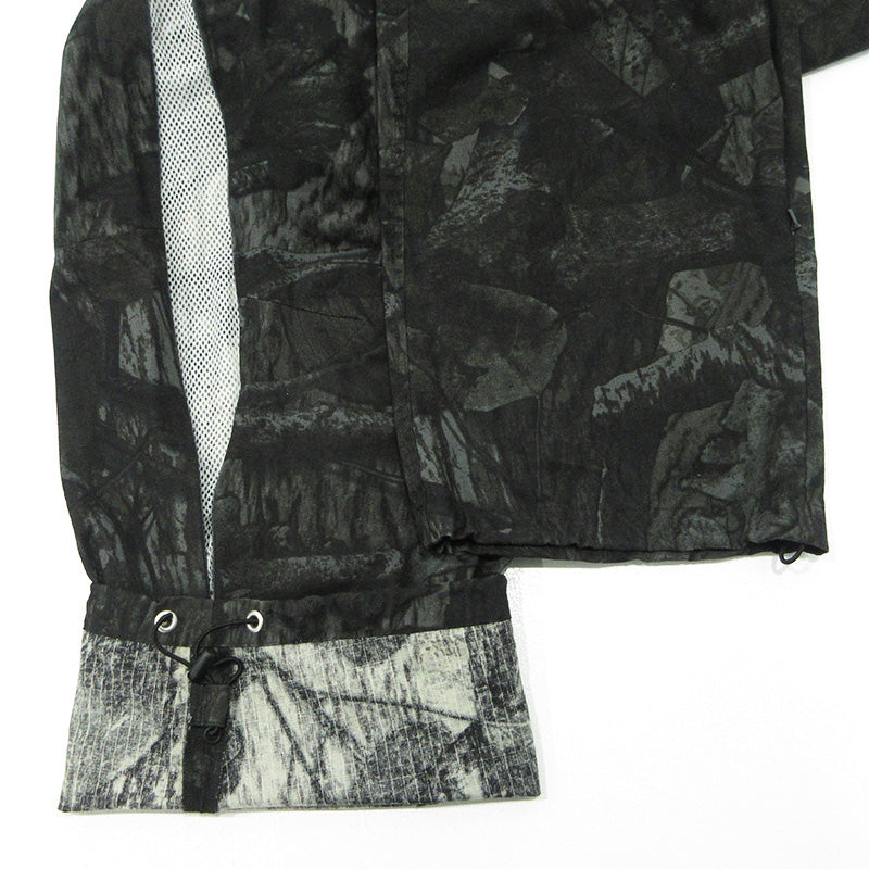 Private brand by S.F.S | プライベートブランドバイエスエフシー RIPSTOP REALTREE CAMO OPEN HEM PANTS リップストップリアルツリーカモオープンヘムパンツ 総柄イージーパンツ ベンチレーション パンツ ブラック系 チャコールグレー サイズ：FreeSize【三重本店】