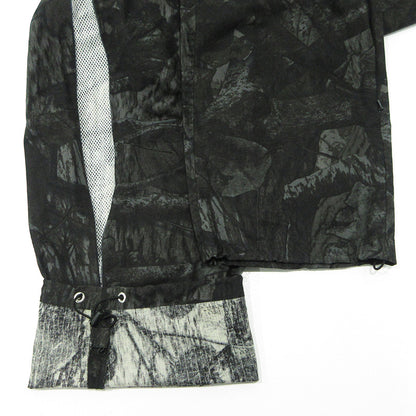 Private brand by S.F.S | プライベートブランドバイエスエフシー RIPSTOP REALTREE CAMO OPEN HEM PANTS リップストップリアルツリーカモオープンヘムパンツ 総柄イージーパンツ ベンチレーション パンツ ブラック系 チャコールグレー サイズ：FreeSize【三重本店】
