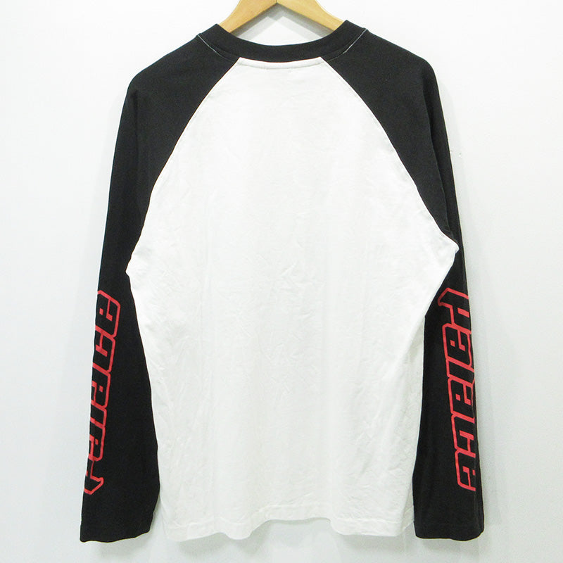 PALACE SKATEBOARDS | パレススケートボード KAWAII RAGLAN LONG SLEEVE カワイイラグランロングスリーブ 宮殿プリント長袖Tシャツ 長袖Ｔシャツ ホワイト サイズ：M【三重本店】