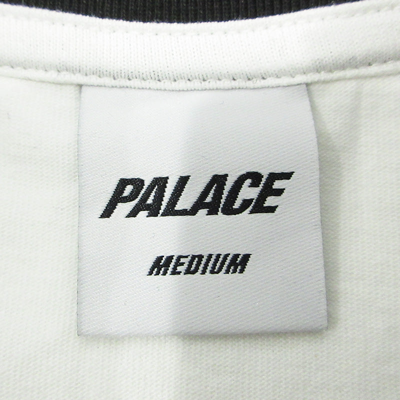 PALACE SKATEBOARDS | パレススケートボード KAWAII RAGLAN LONG SLEEVE カワイイラグランロングスリーブ 宮殿プリント長袖Tシャツ 長袖Ｔシャツ ホワイト サイズ：M【三重本店】