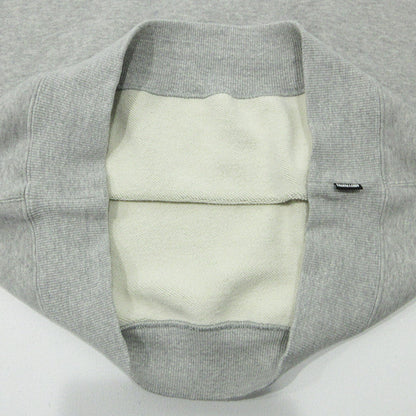 WACKOMARIA | ワコマリア MIDDLE WEIGHT CREW NECK SWEAT SHIRT ミドルウェイトクルーネックスウェットシャツ ロゴ刺繍 スウェット グレー サイズ：XL【三重本店】