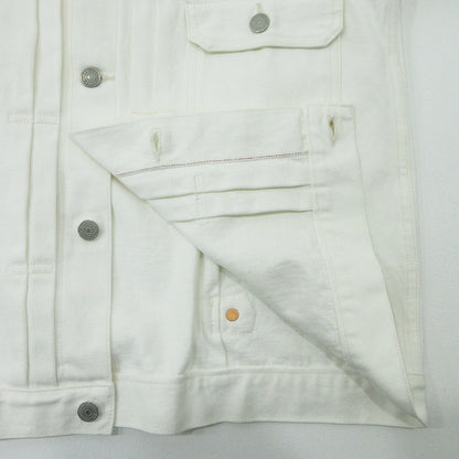 Ron Herman | ロンハーマン DENIM デニムジャケット Gジャン シンチバック デニム 4020400010 1836 ホワイト サイズ：S【三重本店】
