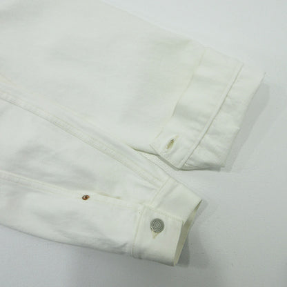 Ron Herman | ロンハーマン DENIM デニムジャケット Gジャン シンチバック デニム 4020400010 1836 ホワイト サイズ：S【三重本店】