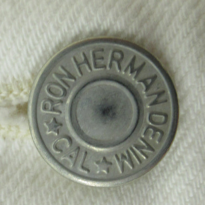 Ron Herman | ロンハーマン DENIM デニムジャケット Gジャン シンチバック デニム 4020400010 1836 ホワイト サイズ：S【三重本店】