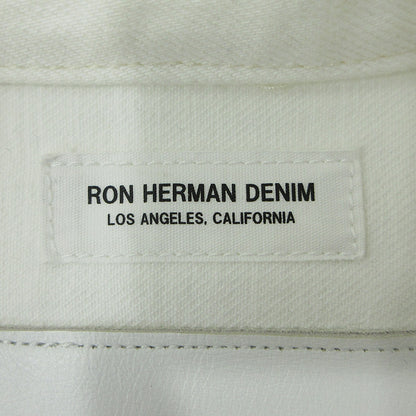 Ron Herman | ロンハーマン DENIM デニムジャケット Gジャン シンチバック デニム 4020400010 1836 ホワイト サイズ：S【三重本店】