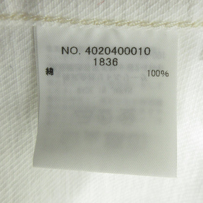 Ron Herman | ロンハーマン DENIM デニムジャケット Gジャン シンチバック デニム 4020400010 1836 ホワイト サイズ：S【三重本店】