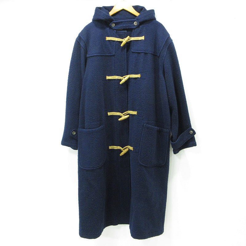 POLO RALPH LAUREN | ポロ・ラルフローレン ダッフルコート フード付きウールコート 80's～90's ダッフルコート PMJ-CJR-RL-HA-0708 ネイビー サイズ：L【三重本店】
