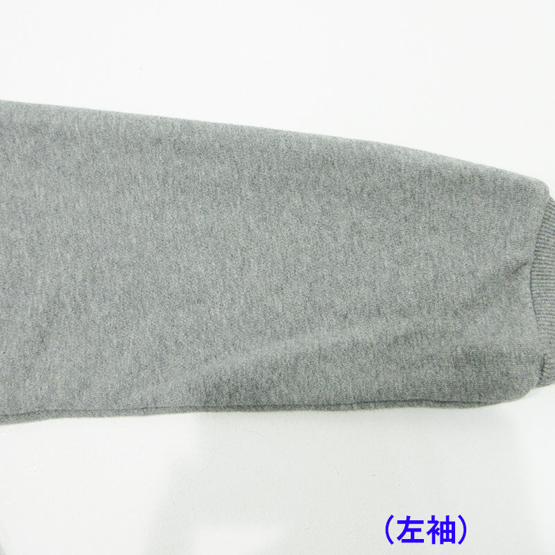 DOLCE & GABBANA | ドルチェアンドガッバーナ ロゴプリント長袖パーカー パーカー JZ G9AUST G7MM1B グレー サイズ：52【三重本店】