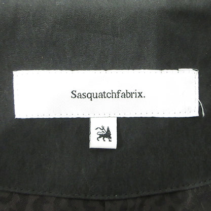 SASQUATCH fabrix | サスクワッチファブリックス POWER SHOULDER TRENCH COAT パワーショルダートレンチコート トレンチコート 20AW-JKL-003 ブラック サイズ：M【三重本店】