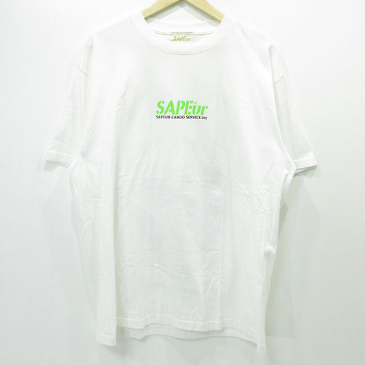 SAPEur | サプール CARGO SERVICE カーゴサービス ロッドマン プリント半袖Tシャツ 半袖Ｔシャツ ホワイト サイズ：不明【三重本店】