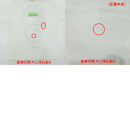 SAPEur | サプール CARGO SERVICE カーゴサービス ロッドマン プリント半袖Tシャツ 半袖Ｔシャツ ホワイト サイズ：不明【三重本店】
