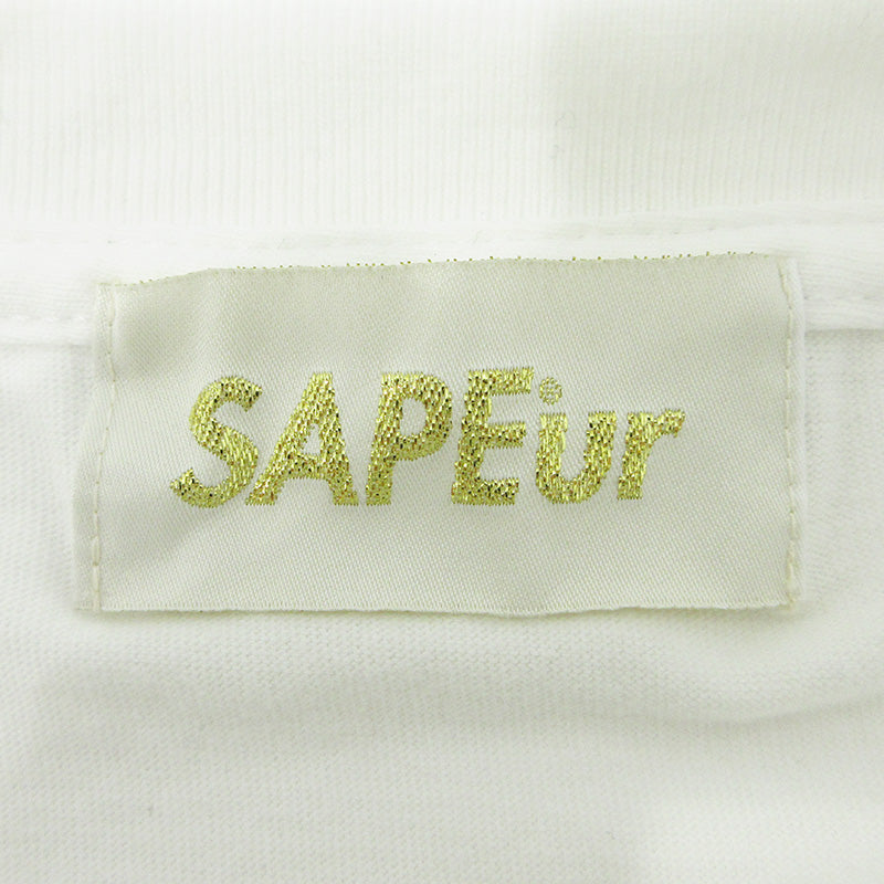 SAPEur | サプール CARGO SERVICE カーゴサービス ロッドマン プリント半袖Tシャツ 半袖Ｔシャツ ホワイト サイズ：不明【三重本店】