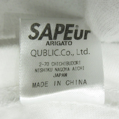 SAPEur | サプール CARGO SERVICE カーゴサービス ロッドマン プリント半袖Tシャツ 半袖Ｔシャツ ホワイト サイズ：不明【三重本店】
