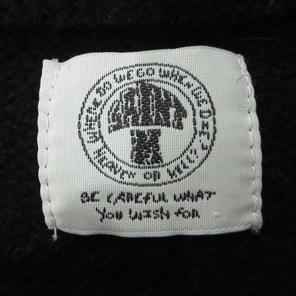 SAINT MICHAEL | セントマイケルセイントマイケル KNIT CLF USED加工ロゴ長袖ニット ダメージ加工セーター セーター SM-A22-0000-033 ブラック サイズ：M【三重本店】