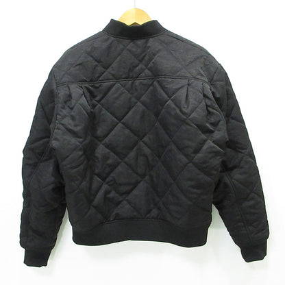 BLESS U | ブレスユー BU REVERSIBLE BOMBER JACKET リバーシブルボンバージャケット ロゴ刺繍中綿ジャケット ミリタリージャケット BU0181 ブラック×オレンジ サイズ：L【三重本店】