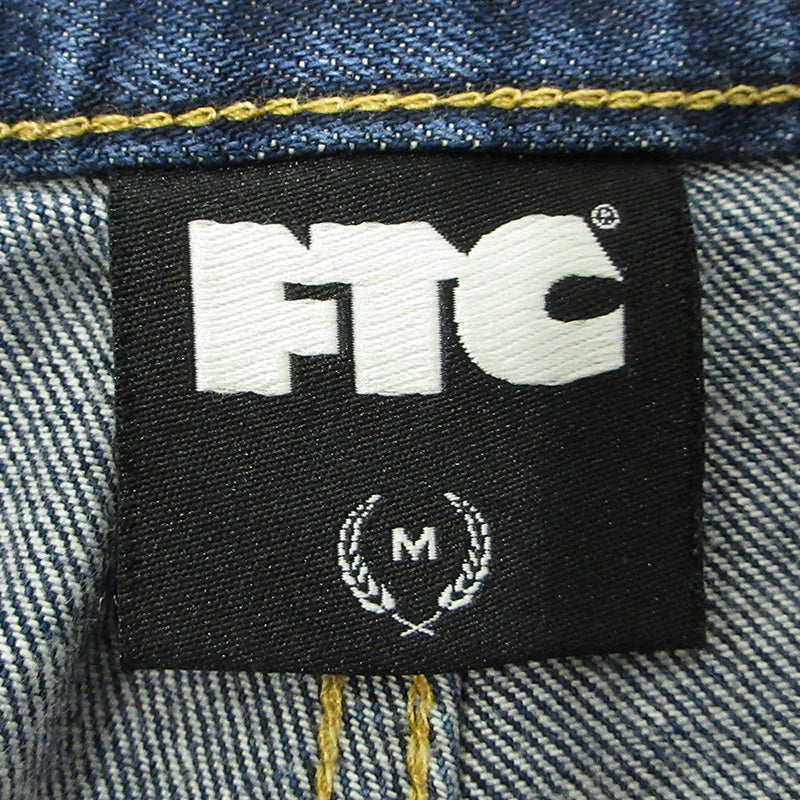 FTC | エフティーシー THE CITY ジップフライデニムパンツ デニムパンツ ネイビー インディゴ サイズ：M【三重本店】